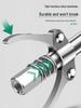 High-Pressure Self-Locking Grease Nozzle with Pliers-Type Grip and Flat Head for Electric, Pneumatic, or Manual Grease Guns