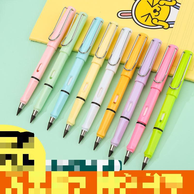No Ink Eternal Pen Cute Detachable New Pencil HB Erasable Pencil Student Writing Pen Art Pen Kids Painting Pen Mechanical Pencil