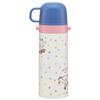 Snoopy Water and Compact Stainless Steel 470ml and 430ml [Insulated Bottle] Ultra-Lightweight 2-Way Bottle, (Direct Drinking) (Cup Drinking)
