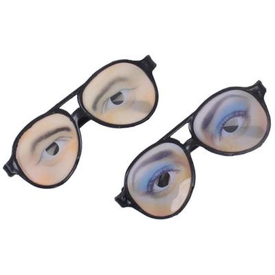 Accessoire Halloween Cadre Noir Décoration Farce Blague Lunettes Lunettes Blague Drôles Lunettes Fausses Lunettes Drôles