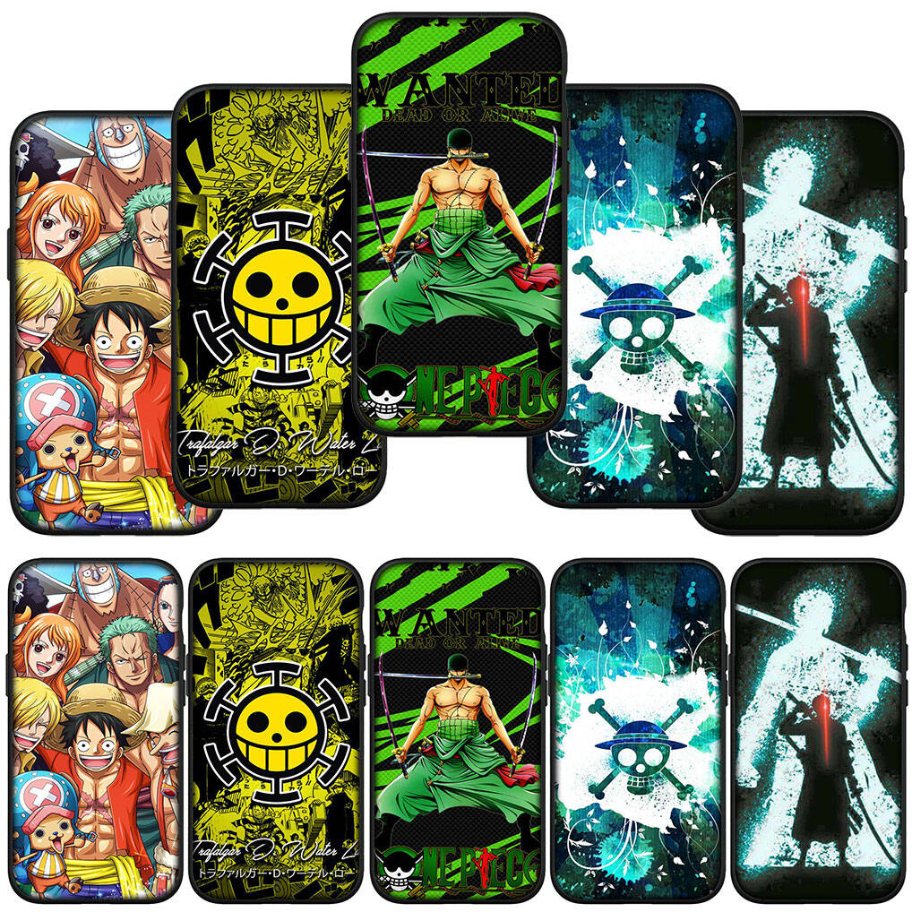 For Motorola Moto Edge 70 60 50 G54 G86 Samsung Galaxy S25 iPhone 17 16 15 Xiaomi Redmi Note 14 Pro Max Phone Case Luffy Roronoa Zoro One Piece Cover