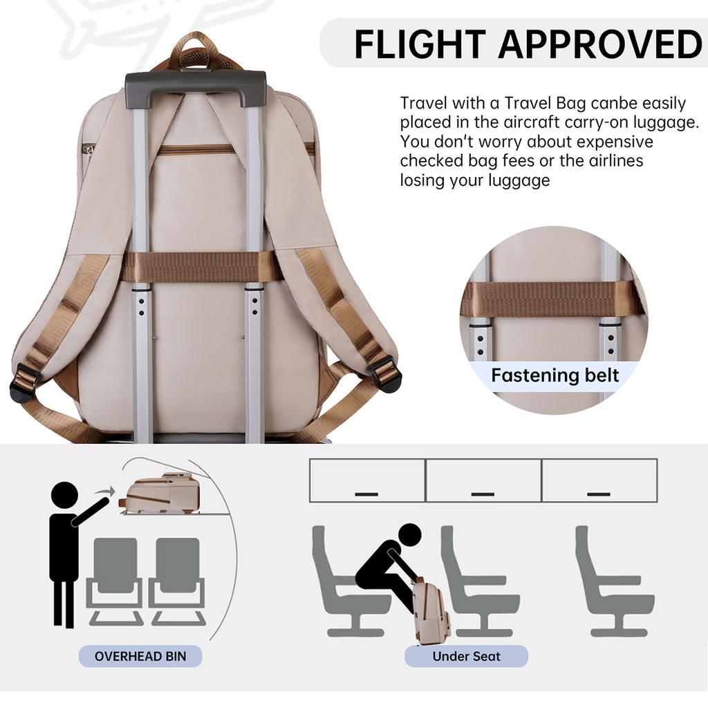Business Backpack for Women, New Style, Large Capacity School Bag for Girls, College Students, Lightweight Travel Computer Backpack