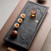 Imitation Black Gold Stone Kung Fu Tea Tray