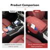 Multifunktionale Auto-Armlehnen-Aufbewahrungstasche Mittelkonsolen-Schutzpolster Zubehör für Alfa Romeo Giulia 147 Mito 156 159 166 GT