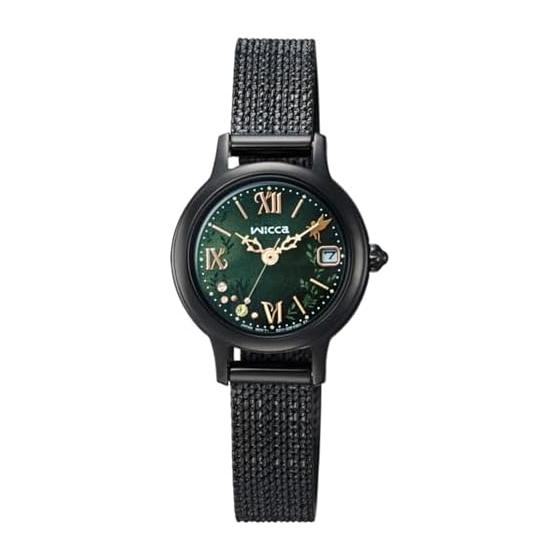 [CITIZEN] Часы Специальная модель, выражающая мировоззрение фильма «Злая» KH4-947-41 WICKED Модель «Эльфаба» wicca UNIVERSAL ограниченная модель