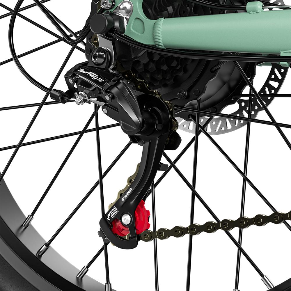 KAKABIKE K500 Electric Bike Adult E-Mountain Bike 1000W Motor Electric Bicycle 48V17.5Ah Battery 26 Inch Fat Tire Ebike