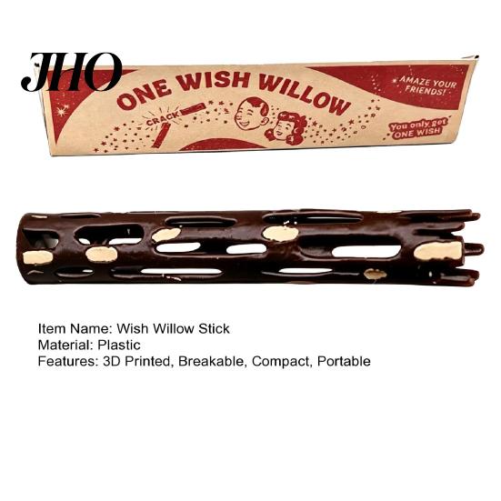 Unique Birthday Gifts for Friends One Wish Willow Stick with Box, 3D Printed Wishing Wish-Making Snap Stick, Spiritual Healing Tokens Breakable Magic