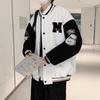 Men's Trendy Printed Baseball Jacket - Spring/Autumn High Street Casual Fashion