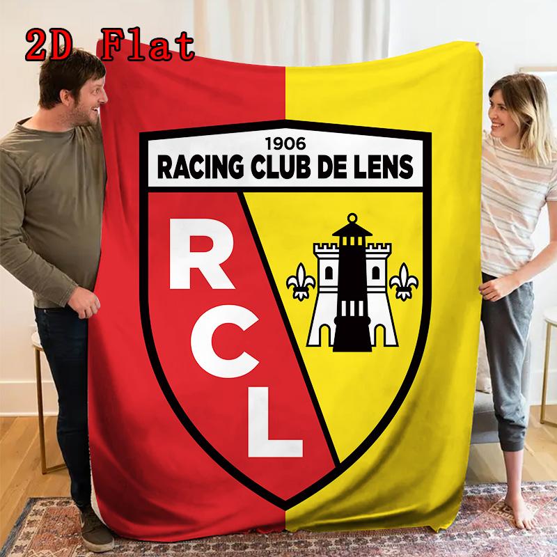 RC Lens 2D Flat Pattern Flannel Blanket High quality All Seasons Warmth and Comfort Perfect for Christmas Gifts.