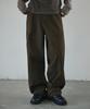 Seukeulaeteulpigsel Vtg Fade Dart Curved Line Cotton Pants [Brown]