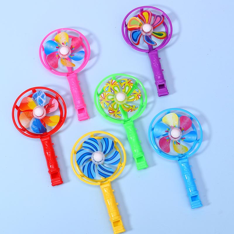 20Pcs Colorful Whistle Windmill Noise Maker for Birthday Party Favors Pinata Filler Gift School Prizes