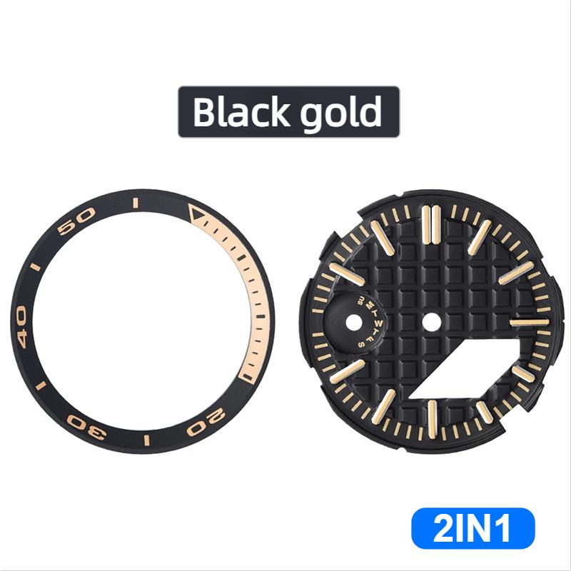 Für Casioak GA2100 Zifferblattring Uhrenzifferblatt Index Zubehör MOD Kit Modifizierter Indexring Lume Für Casio G-SHOCK