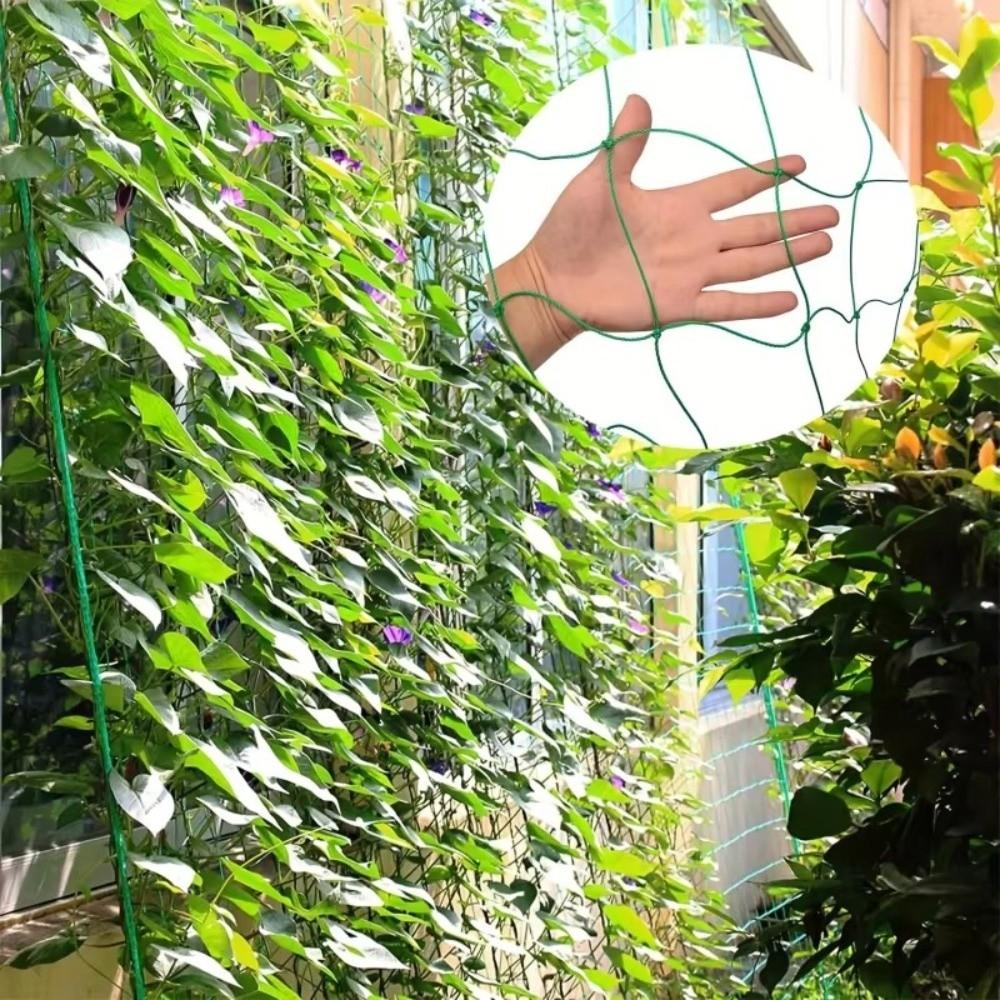 Flexible Rope Garden Trellis Netting High-quality Nylon Multifunction Plant Support Netting Climbing Plants Netting Vegetables