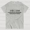 Fluently Sarcastic Cotton Casual Cool Loose T-Shirt