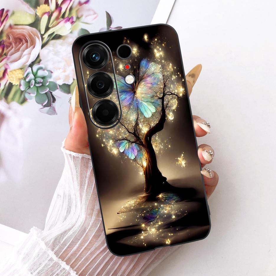 For Tecno Camon 50 4G Case CN5 Cute Lion Fashion Painted Cover Soft TPU Phone Case For Tecno Camon 50 Pro 4G CN5c Camon50 Fundas