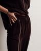 Women's Suit Butella 16544 M Chocolate (T-shirt, Pants)