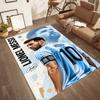 Messi 531 Area Rug Suitable for Dormitory Living Rooms Bedrooms Game Room Antislip Carpet Decorate Offices