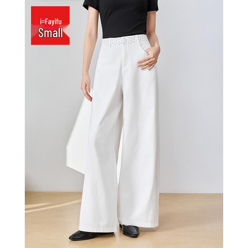 IEF Petite Fit Wide-Leg Casual Pants L