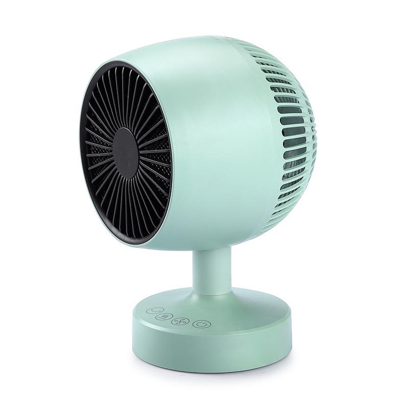 Winter Desktop Intelligent Constant Temperature Mini Home Office Small Shaking Head Heater Portable PTC Heaters For Electric