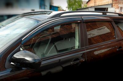 Pára-brisas com cromo (4 peças, Niken) para Nissan Qashqai 2010-2014