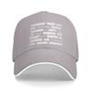 Everything Is Fine Trust Your Government  Sandwich Hats Unisex ,Hip-Hop,Baseball Cap Sayings  Hats Adjustable Racing Cap Summer