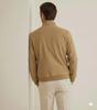 Lambskin Leather Suede Bomber Men's Tan Stylish Handmade Motorcycle Biker Jacket