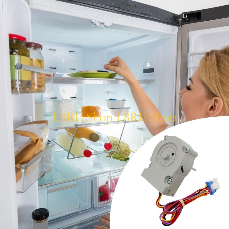L8RE High Performances Fridge Cooling Fan Motor Low Noise Operation Optimized Airflows Distribution Suitable for EAU63923601