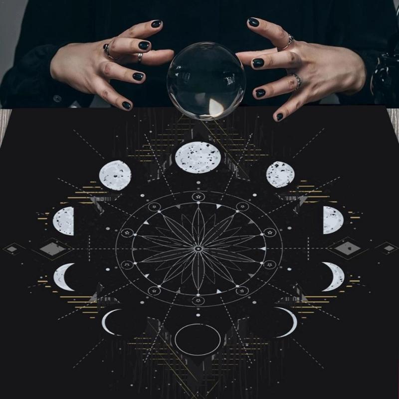 Tarot Cards Tablecloth Altars Cloth Oracles Divinations Board Game Accessories