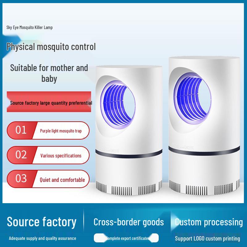 Smart Photocatalytic Mosquito Killer Lamp with USB Charging