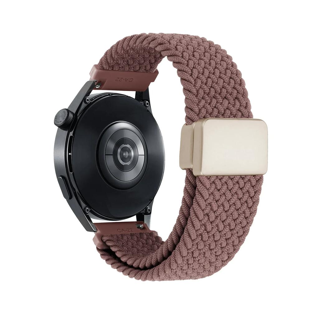 22mm Magnetic Strap for Xiaomi Watch Color 2/S4 Braided Band for Mi Watch 2 pro/S3 S2 46mm S1 Pro Active Nylon Bracelets Correa