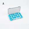 Assembled Design Fishing Tackle Box Durable Material Adjustable Compartments Fishing Accessories Storage Box Portable Size