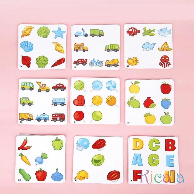 Crazy Push Music Card Pairs Game Educational Strategy Game for Kids Color Sorting Fun Chess Board Game for Family Entertainment