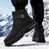 New Men's Classic Winter Fashion High Top Thick Sole Snow Shoes Comfortable Soft Sole