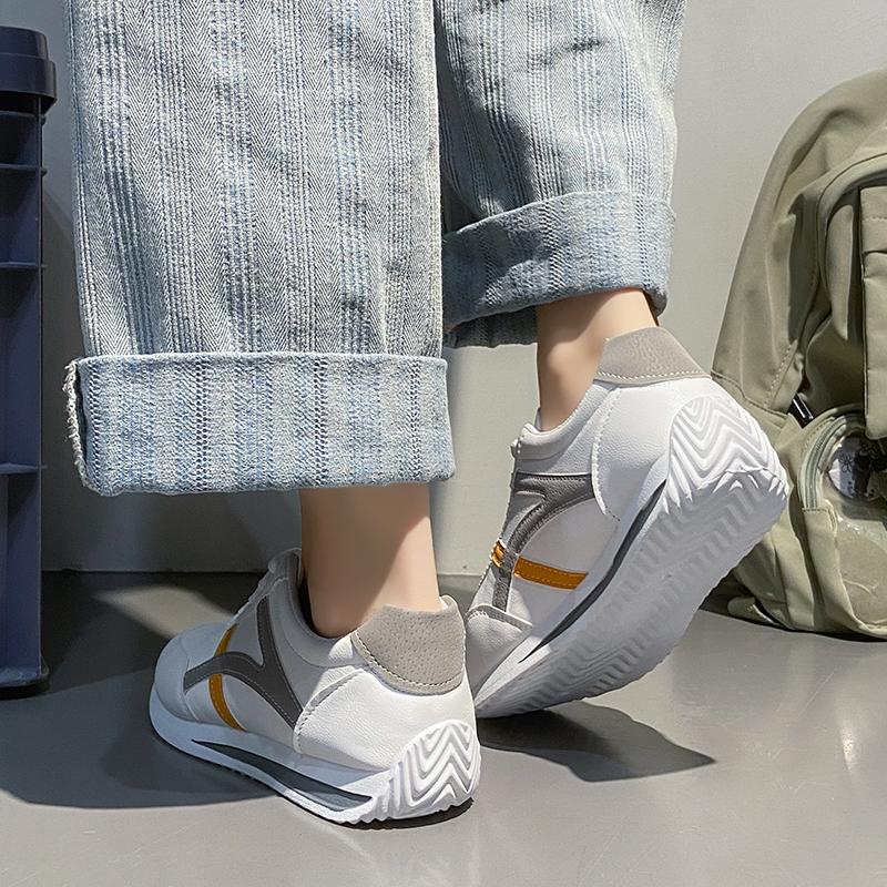 Fashion Women Sneakers Summer Casual Walking Shoes for Women Flat Lace Up High Quality Sneakers Fashion Wild Flat-bottomed Loafers