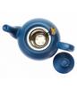 This 600ml teapot from the home of authentic British black tea is crafted in Nordic Blue stoneware and features a charming rounded shape and a