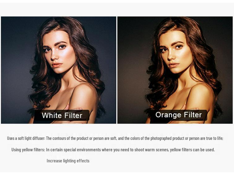 7VLOGLITE WS160 LED Fill Light for DSLR Photography and Interviews