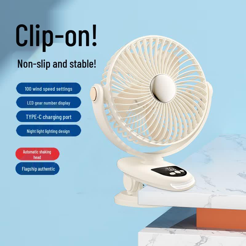 Sixiang Multifunctional Desktop Clip-on Fan