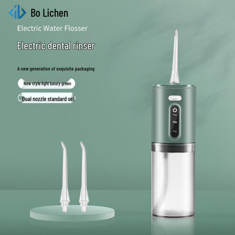Portable Electric Water Flosser for Interdental and Orthodontic Cleaning