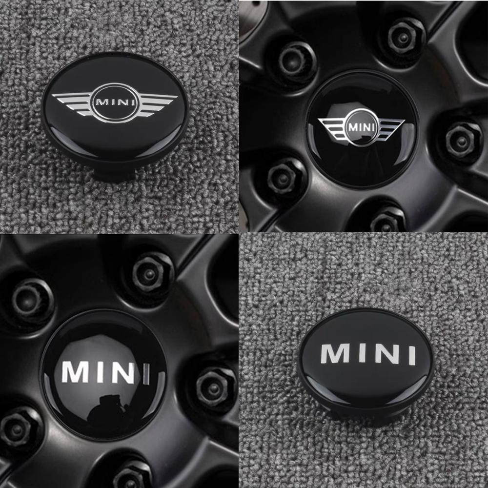 4pcs Mini Wheel Center Caps 54mm wing hupcap Emblem for MINI WORKS S One Countryman R50 R55 R56 R57 R58 R60 R61 car accessories