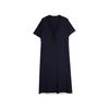 French Ribbon Minimalist Design Elegant Fashion Casual T-Shirt Dress Short Sleeve Dress Women Dresses EL51991