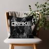 Singer DDrake For Hip Hop Personalized Pillow Cover Kids Bedroom Wild Party Decor Pillowcase kid Birthday shower Gift