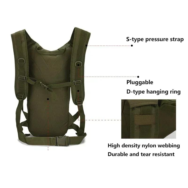 15L Outdoor Molle Backpack Men Bicycle Backpacks Outdoor Sports Cycling Climbing Hiking Camping Bag Hydration Pack Bags