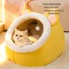 Four Seasons Universal Semi-enclosed Cute Pet Bed for Cats and Small Dogs - Winter Warmth