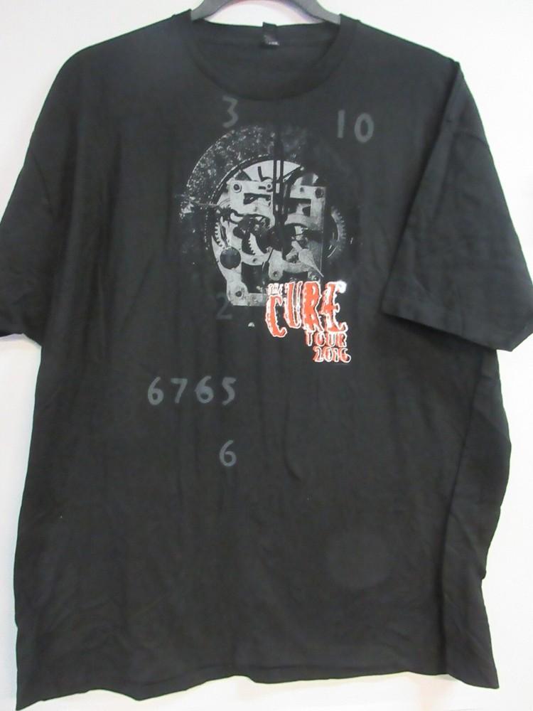 THE CURE LICENSED MERCH CLOCK 2016 TOUR BAND CONCERT MUSIC  3XL / XXXL Unisex T-Shirt L