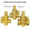 DN15 Adjustable 4-Point Household Water Pressure Reducing Valve for Heaters & Purifiers, 65-25 Pressure Range