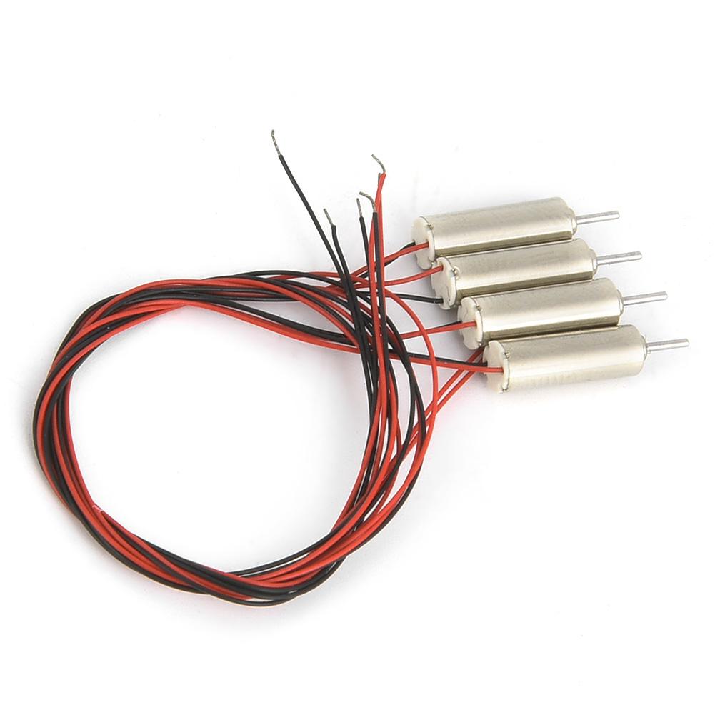 4pcs DC 4.5V 31440RPM Coreless Motor 4x12mm Micro Motor for RC Helicopter Toy