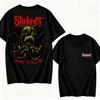 Vintage Washed Slipknot Nu Metal Alternative Metal Band Printed Cotton T-shirt Men Women Tee Summer Casual Fashion Clothing Tops Streetwear