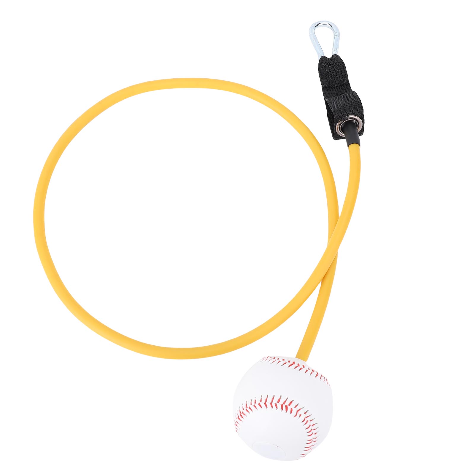 

Тренажер для бейсболу софтболу Бейсбольний з єднувач Фітнес Еластична мотузка Латексний натяг для різних вправ Yellow 10 pounds