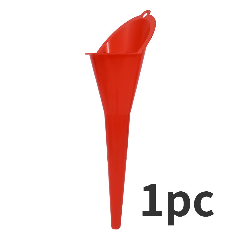 Hand Free Fuel Funnel Car Long Handle Funnel Petrol Filling Equipment Splash Proof Plastic Fuel Funnel Motorbike Cars Part