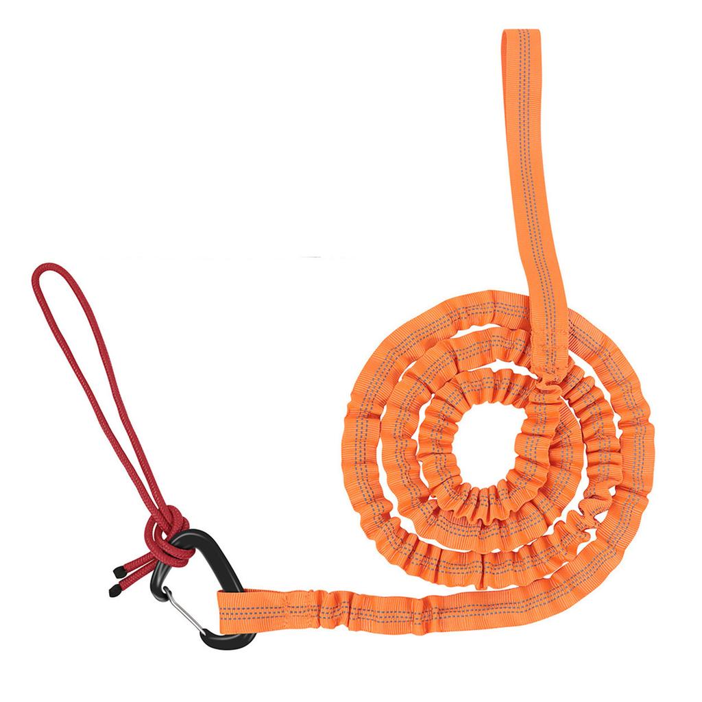 Mountain Bike Parent Child Elastic Traction Pull Rope Bicycles Tows Rope for Long Ride Upslope Easy to Install